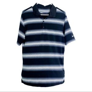 Nike Golf Polo Shirt Small Black C211